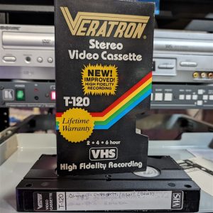 Veratron T-120 capturing six hours of Columbus Ohio TV WCMH-4 news, Ohio State Fair, August 1992 (VHS-2026-334)