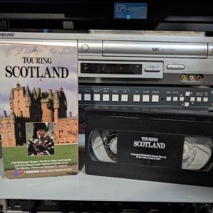 Questar Home Video with Glamis Castle cover Gladys Rankin hosts Touring Scotland, Edinburgh to Loch Lomond (VHS-2025-042)