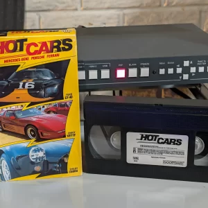 Hot Cars VHS tape label