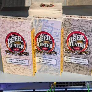 The Beer Hunter VHS tape label