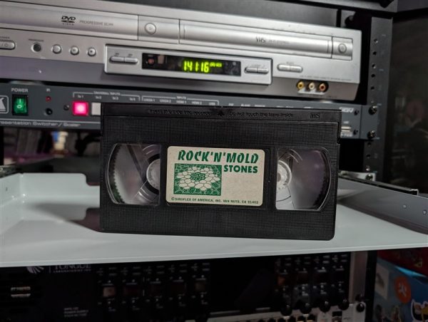 VHS-2026-313: Siroflex instructional VHS for Rock'N'Mold Stones, lost media from Van Nuys CA, ends with HAPPY ROCKING