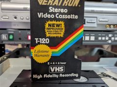 VHS tape cover for Columbus Ohio August 1992 TV recording