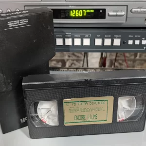 VHS-2026-751: Si Yo Fuera Diputado: Encore Films VHS, physical VHS tape in the 90s Craig archive.