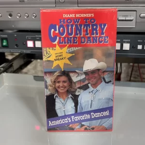 VHS-2026-796: Diane Horner's How To Country Line Dance, physical VHS tape in the 90s Craig archive.