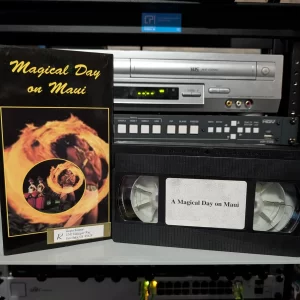 VHS-2026-803: Magical Day on Maui (1994), physical VHS tape in the 90s Craig archive.