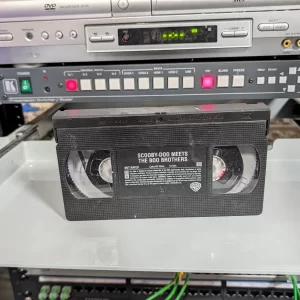 VHS-2026-816: Scooby-Doo Meets the Boo Brothers, physical VHS tape in the 90s Craig archive.