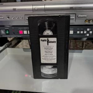 VHS-2026-822: Split Infinity (Feature Films for Families VHS), physical VHS tape in the 90s Craig archive.