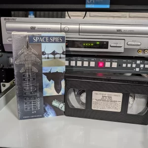 VHS-2026-849: Space Spies: Fire Power Video Series, physical VHS tape in the 90s Craig archive.
