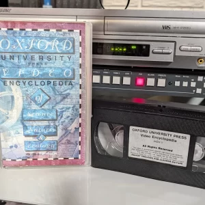 VHS-2026-857: Oxford University Press Video Encyclopedia of Science, Nature & Ecology: Volume II, physical VHS tape in the 90s Craig archive.