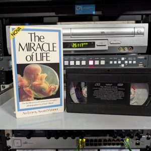 NOVA The Miracle of Life - VHS tape, PBS educational documentary, Lennart Nilsson