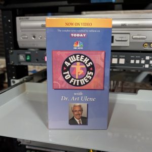 4 Weeks to Fitness with Dr. Art Ulene - VHS tape, 1990s, NBC Today Show fitness workout program