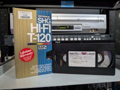 Kate and Westphal Multiple Recordings - VHS tape, mixed local TV broadcast, home recording