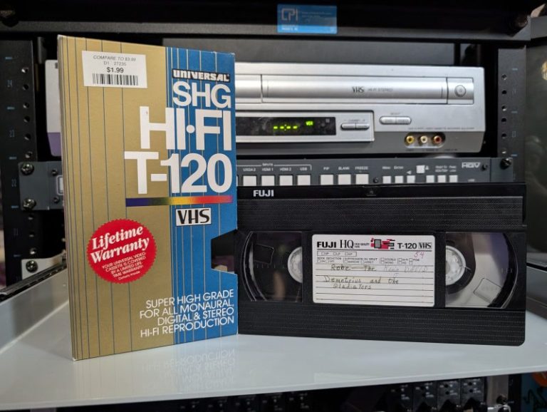 Kate and Westphal Multiple Recordings - VHS tape, mixed local TV broadcast, home recording