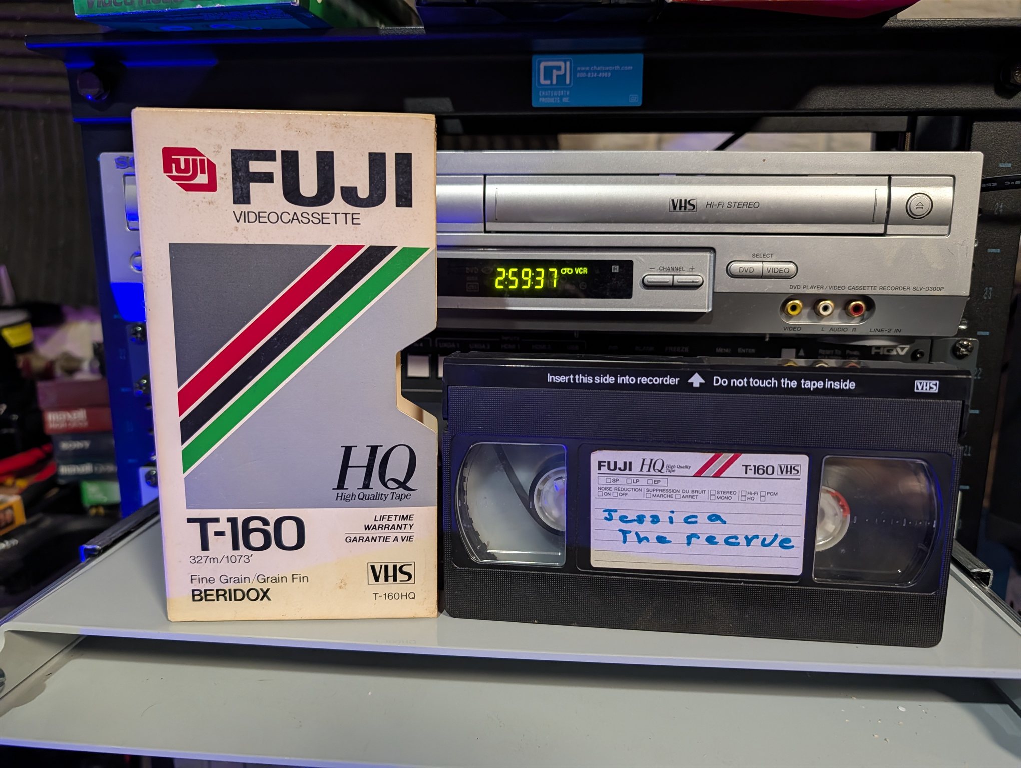 VHS recorded off WKRC Cincinnati. Everybody's Baby: The Rescue of Jessica McClure, 1989 CBS TV movie (VHS-2025-004)