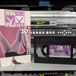 Winsor Pilates 20 Minute Workout - VHS tape, 2000s, Guthy-Renker pilates fitness infomercial