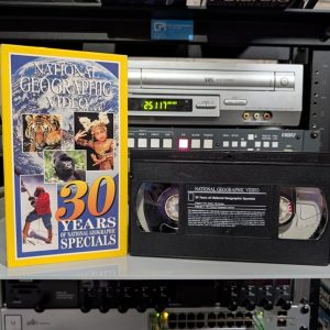 30 Years of National Geographic Specials - VHS tape, 1990s, National Geographic documentary compilation