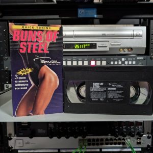 Buns of Steel Quick Toning - VHS tape, 1990s, Tamilee Webb fitness workout collection