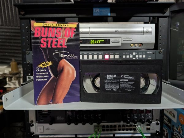 Tamilee Collection Buns of Steel Quick Toning cover three 15-minute glute workouts, 1990s As Seen on TV (VHS-2026-462)