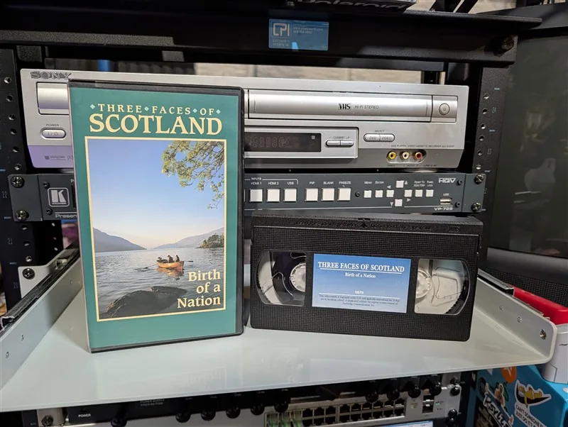 Three Faces of Scotland: Birth of a Nation: tape photo 1