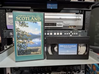 Three Faces of Scotland: Mountains of Majesty: tape photo 1