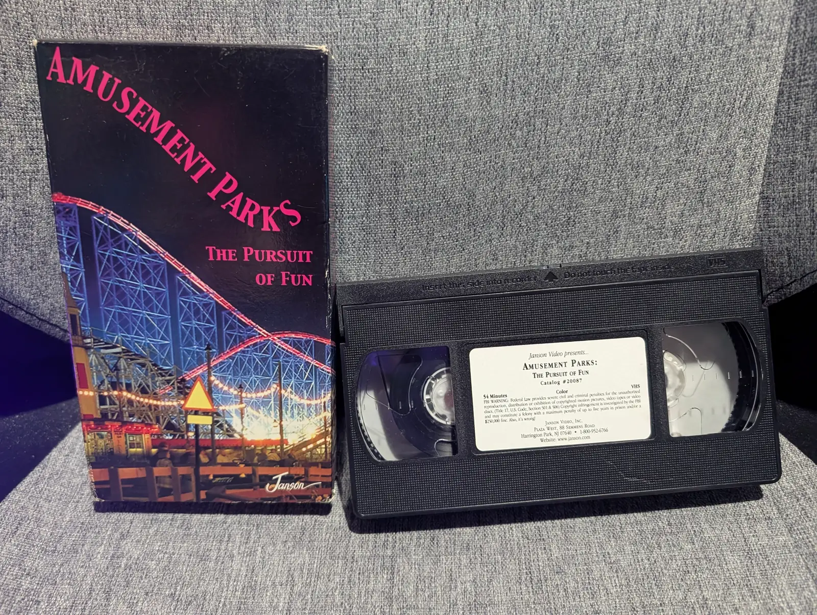 Amusement Parks: The Pursuit of Fun (1997): tape photo 1