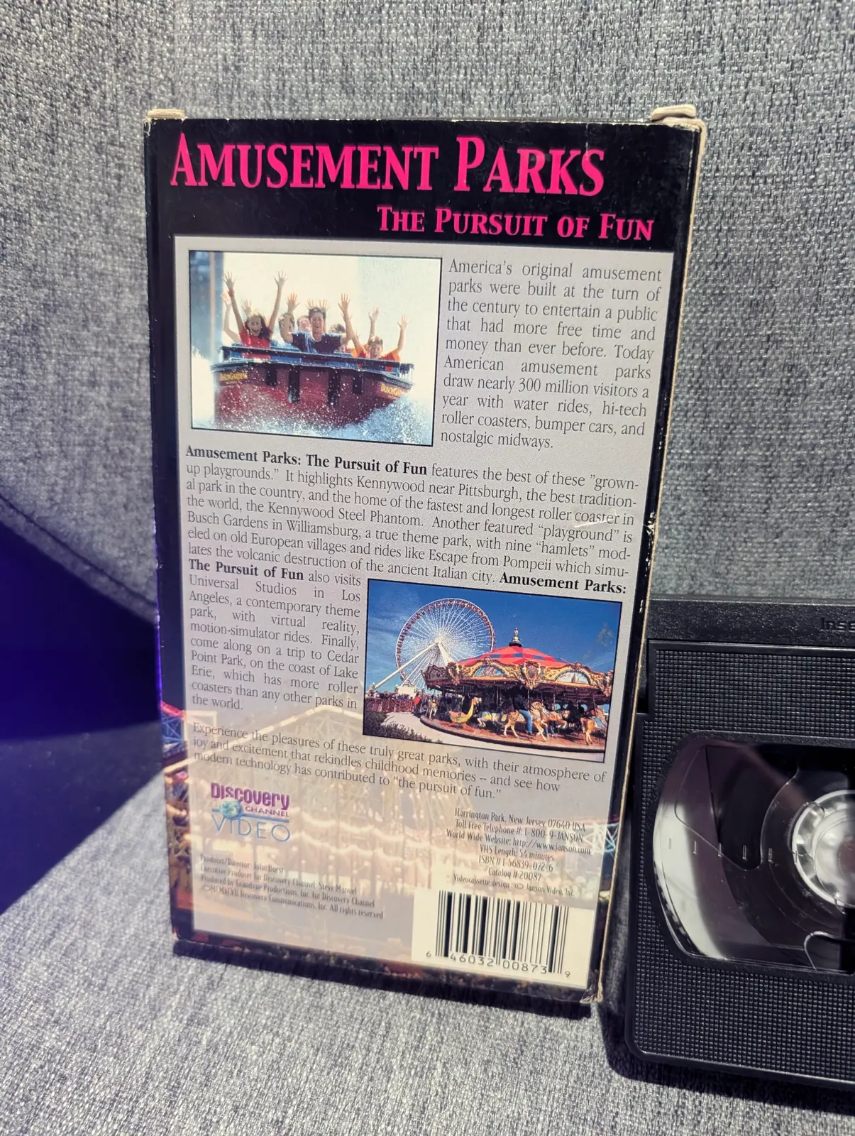 Amusement Parks: The Pursuit of Fun (1997): tape photo 2