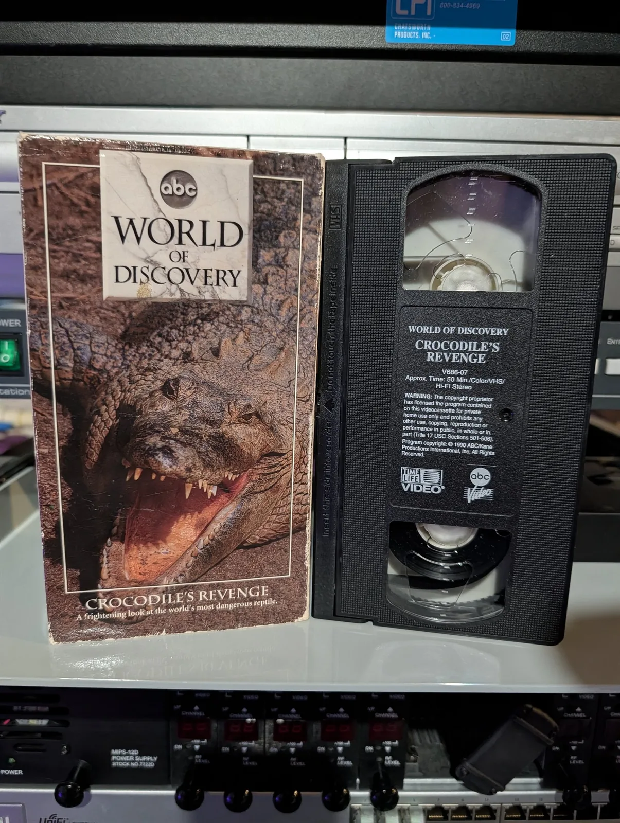 World of Discovery: Crocodile's Revenge: tape photo 1