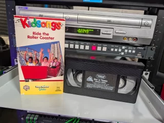 Kidsongs Ride the Roller Coaster / Best of Thomas Labels: tape photo 1