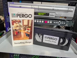 Installing Pergo: tape photo 1