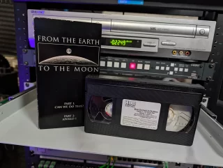 From the Earth to the Moon: Can We Do This? / Apollo 1 (1998): tape photo 1