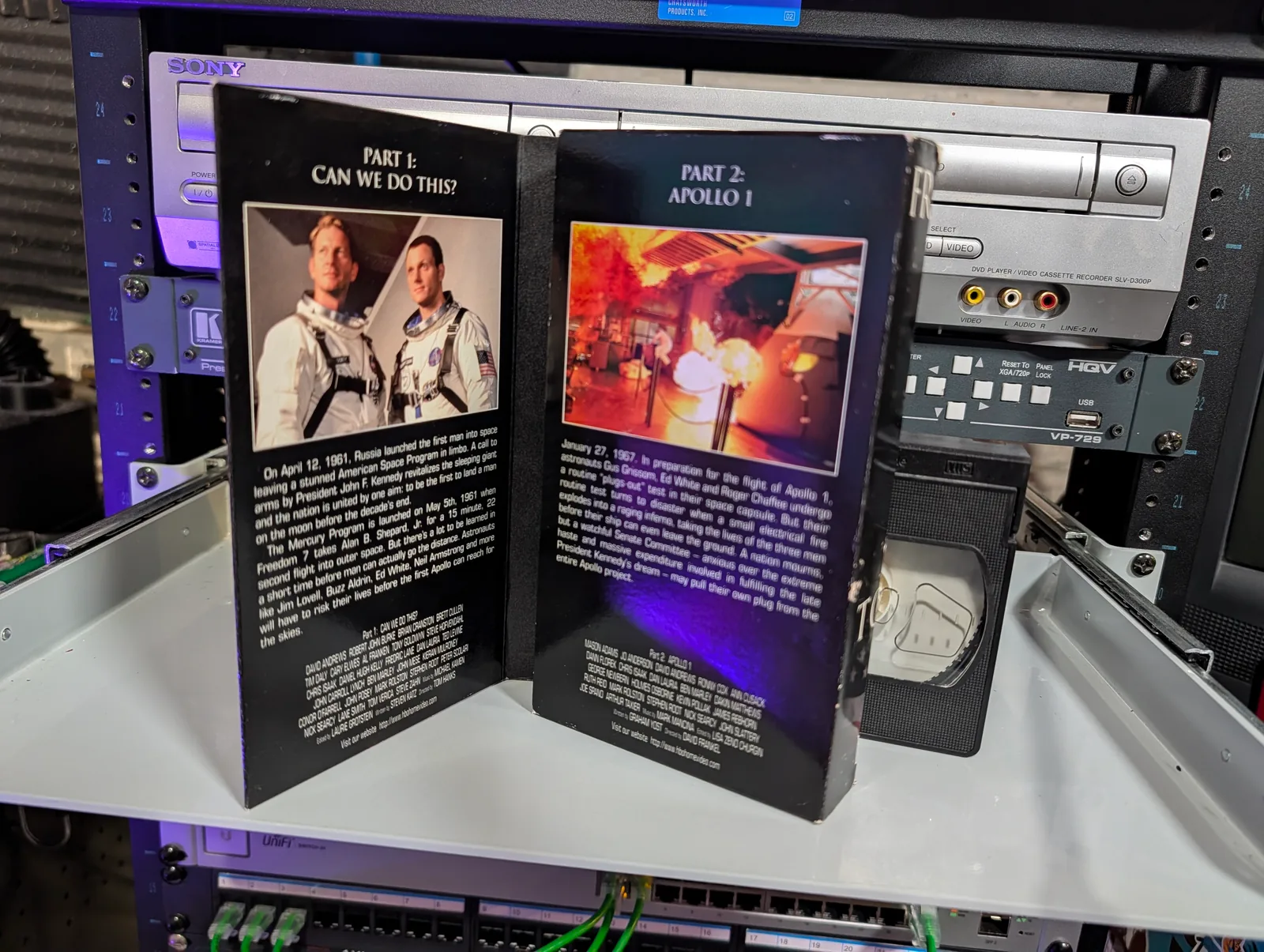 From the Earth to the Moon: Can We Do This? / Apollo 1 (1998): tape photo 2