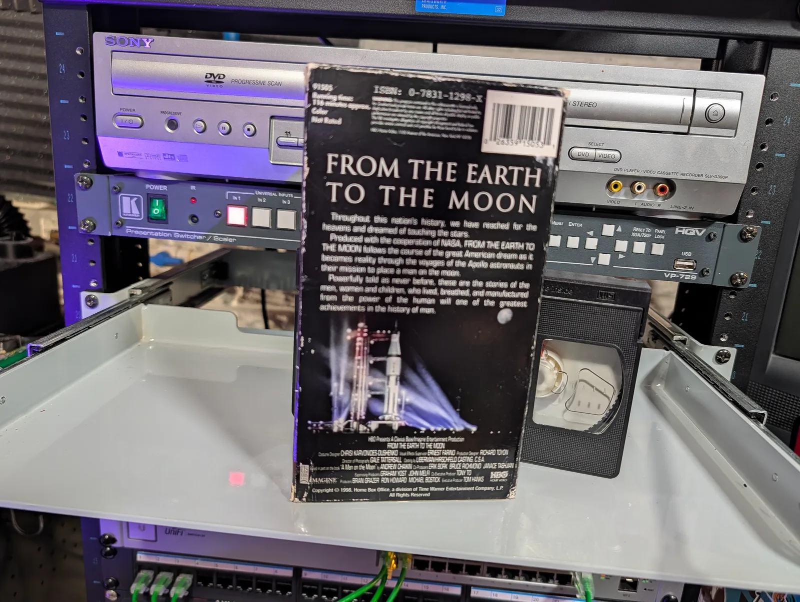 From the Earth to the Moon: Can We Do This? / Apollo 1 (1998): tape photo 3