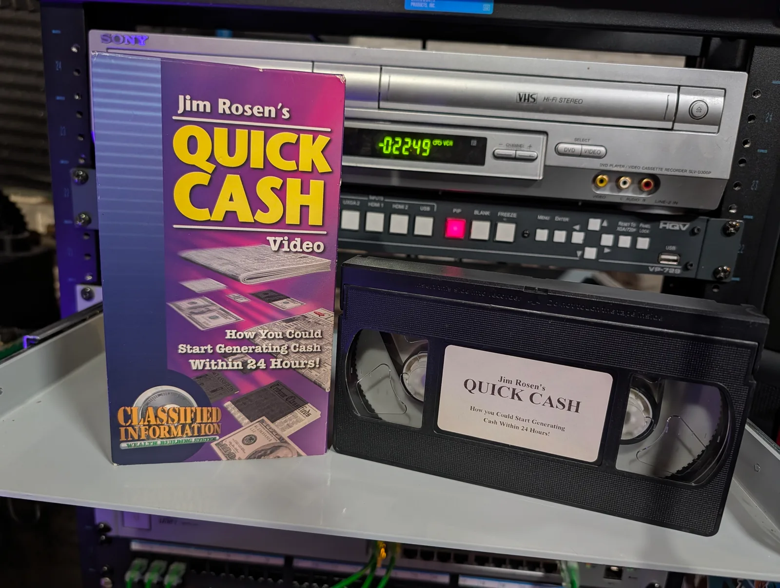 Jim Rosen's Quick Cash Video (2002): tape photo 1