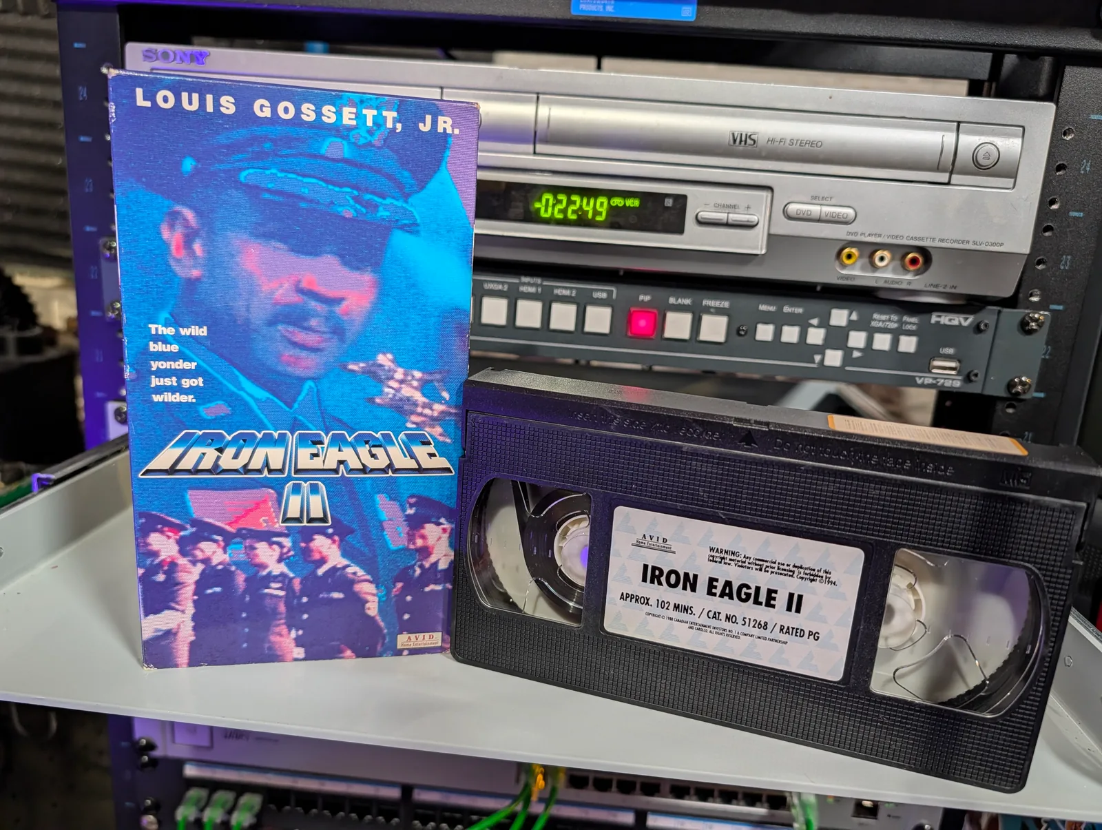 Iron Eagle II (1988), AVID VHS Edition: tape photo 1