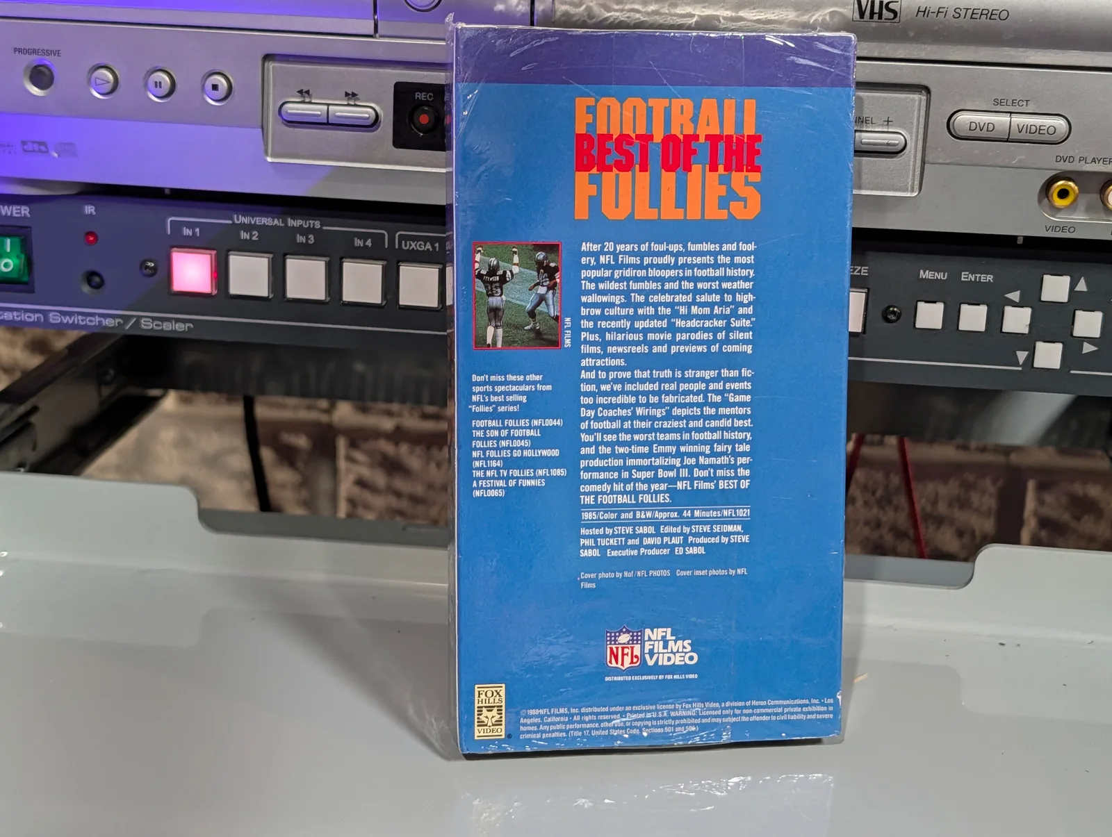 Football Best of the Follies (1985): tape photo 2