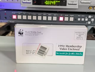 World Wildlife Fund 1994 Membership Video: tape photo 1