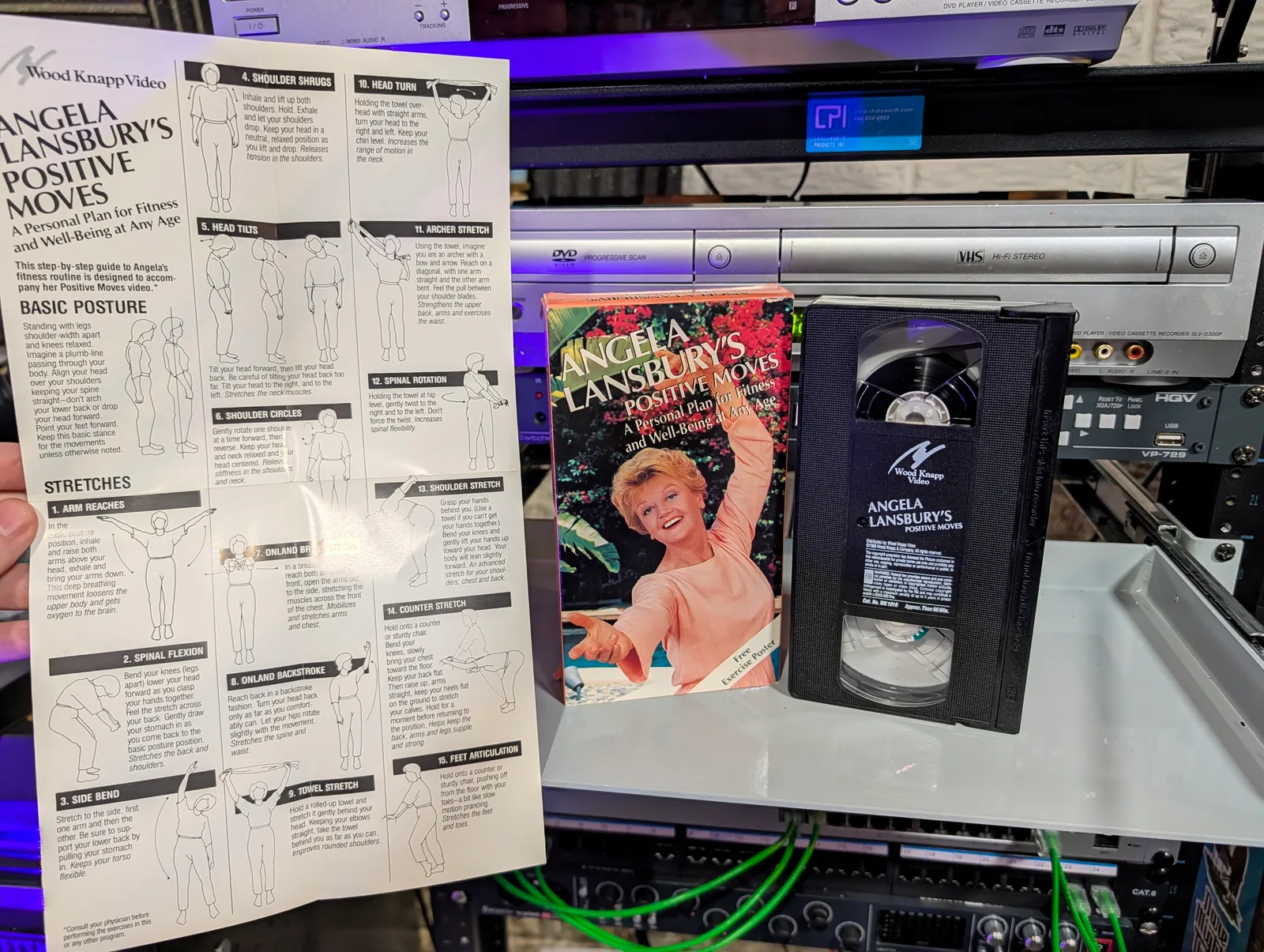 Angela Lansbury's Positive Moves: tape photo 1