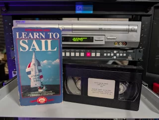 Learn to Sail with Steve Colgate (1983): tape photo 1