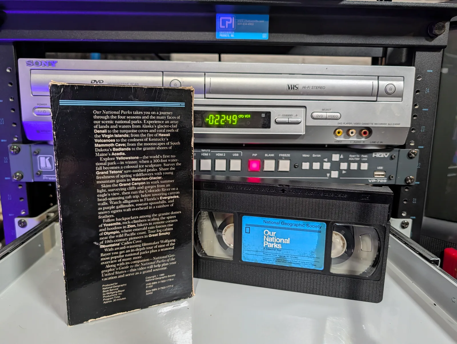 Our National Parks: A Seasonal Tour (1989): tape photo 2