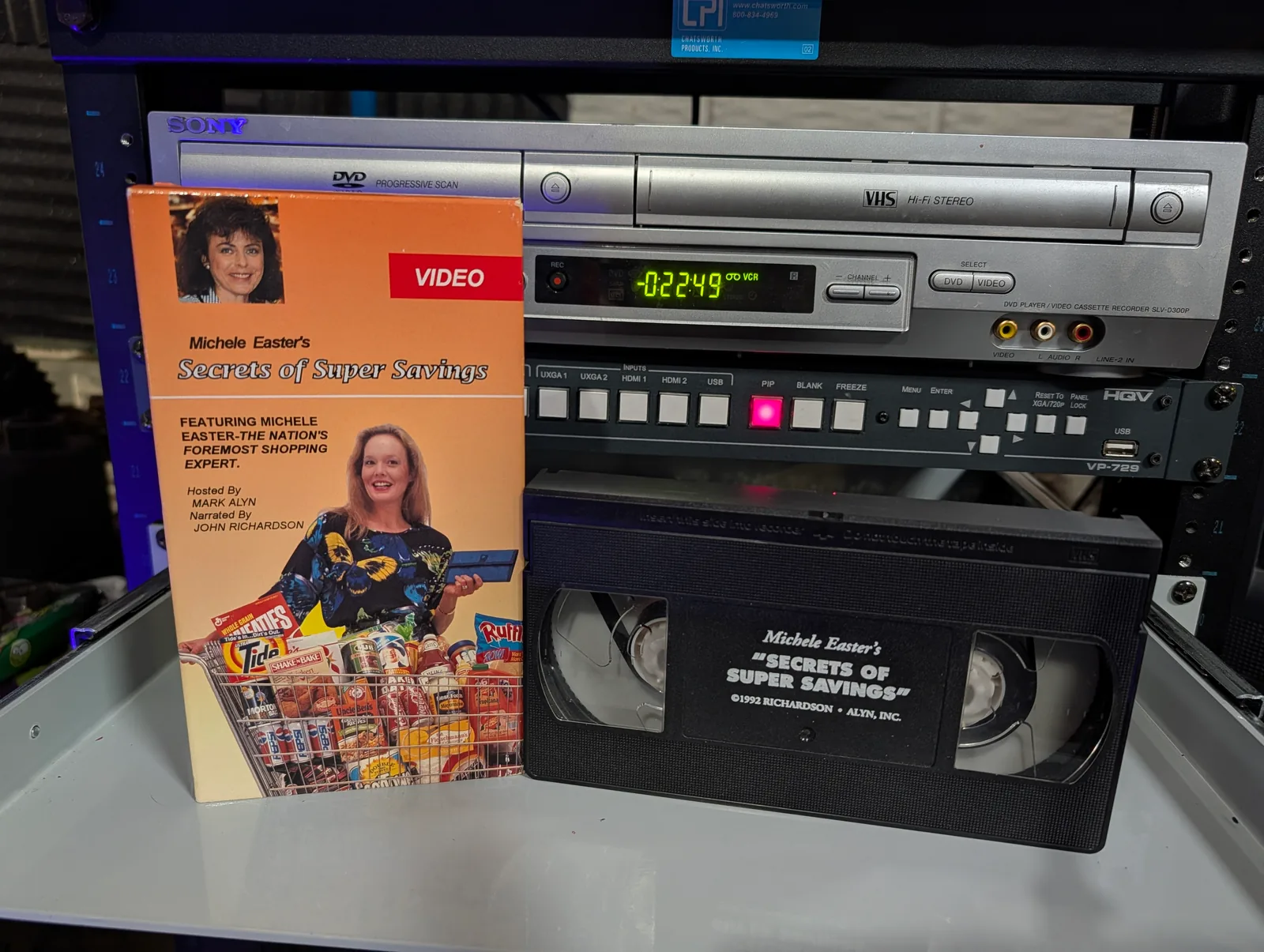 Michele Easter's Secrets of Super Savings (1992): tape photo 1