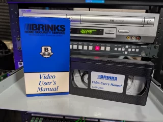 Brink's Home Security: Video User's Manual: tape photo 1