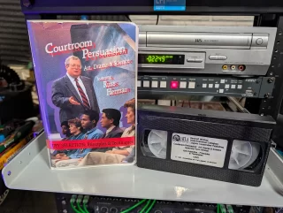 Courtroom Persuasion: Jury Selection with Russ Herman (1992): tape photo 1