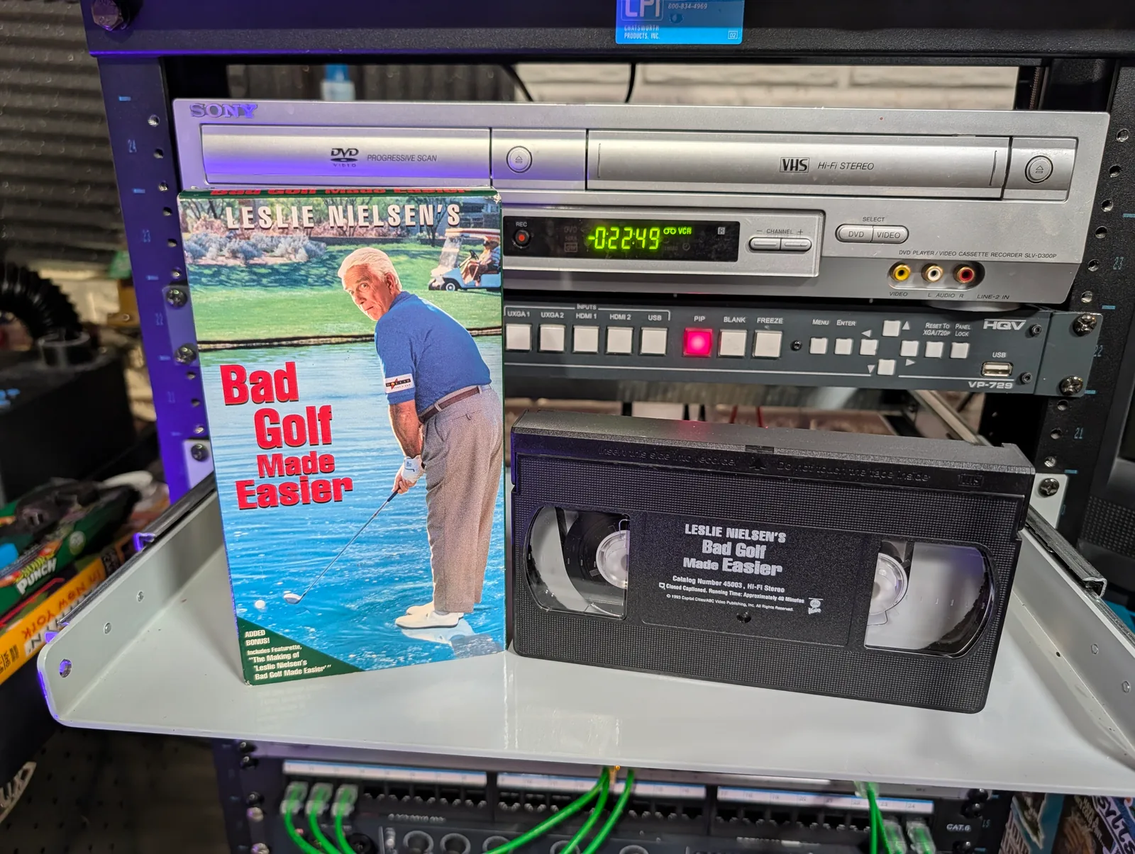 Leslie Nielsen's Bad Golf Made Easier (1993): tape photo 1