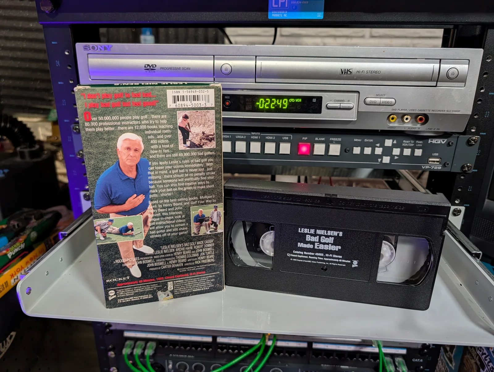 Leslie Nielsen's Bad Golf Made Easier (1993): tape photo 2