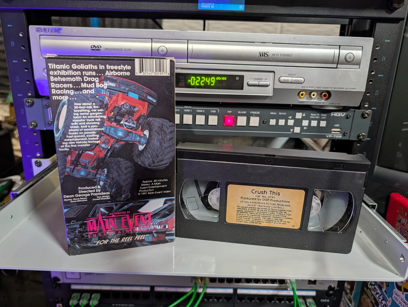 Crush This: Monster Trucks (1991): tape photo 2