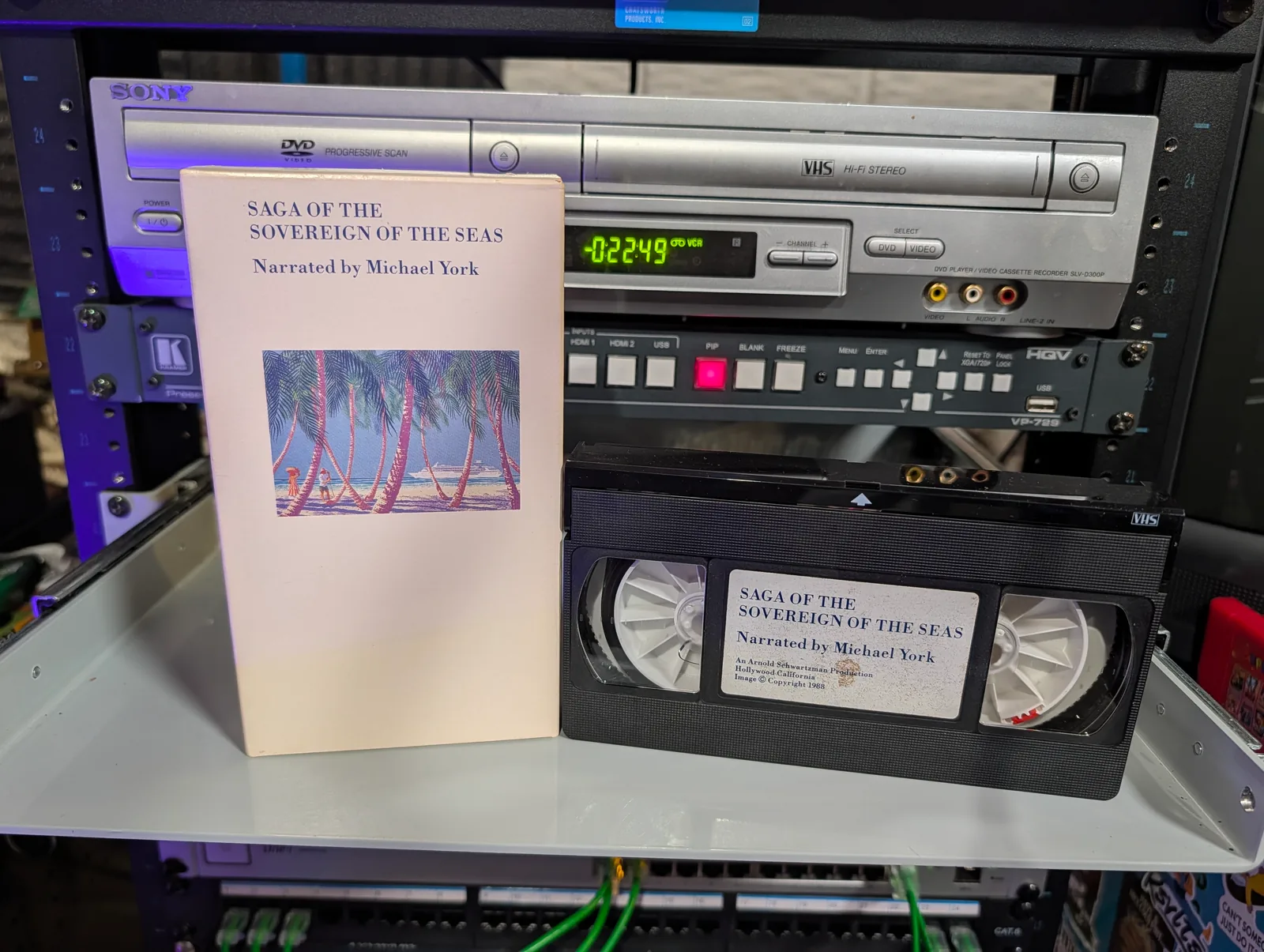 Saga of the Sovereign of the Seas: tape photo 1