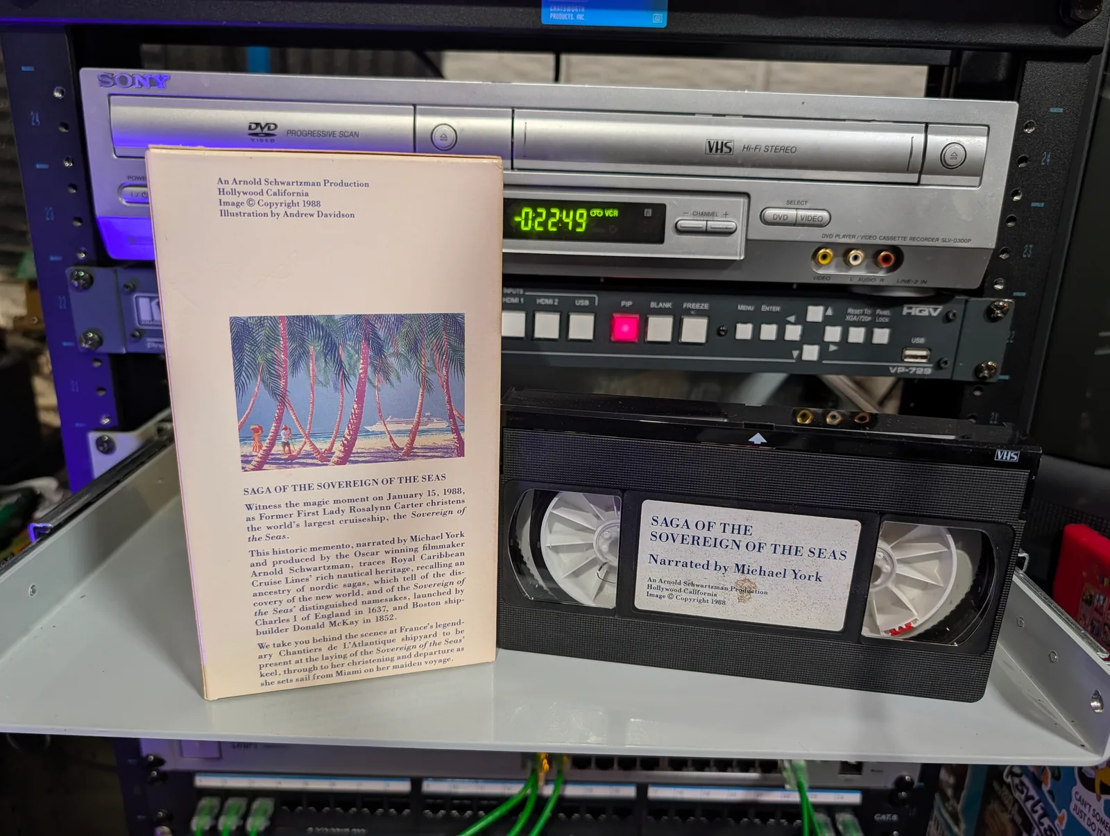 Saga of the Sovereign of the Seas: tape photo 2