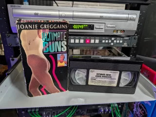 Joanie Greggains: Ultimate Buns (1992): tape photo 1
