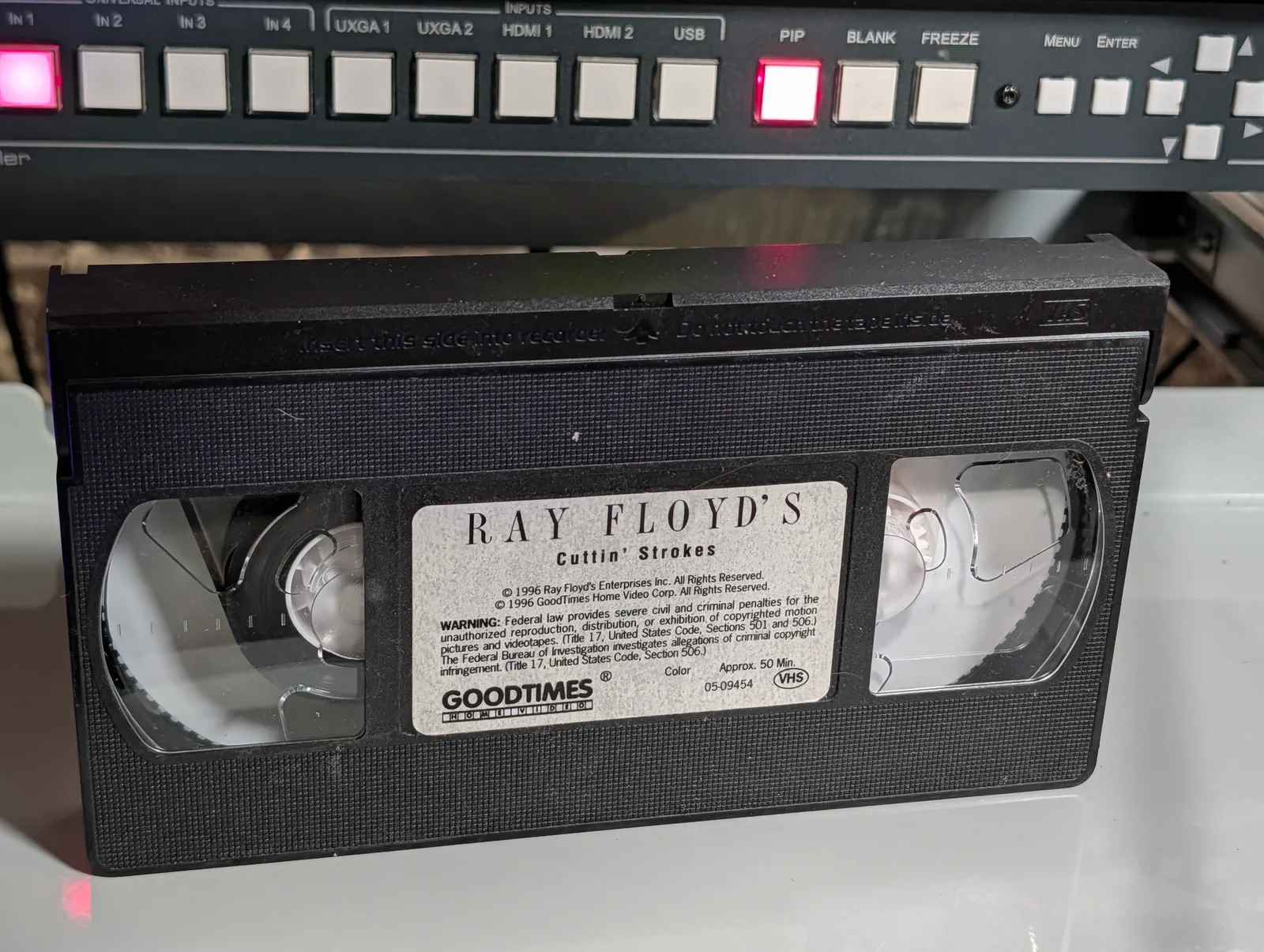 Ray Floyd's Cuttin' Strokes (1996): tape photo 1