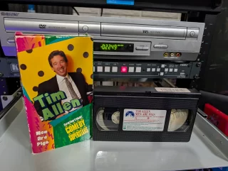 Tim Allen: Men Are Pigs (1990): tape photo 1